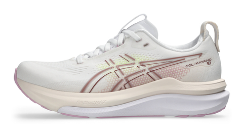 Asics Dame Løpesko Gel-Kayano 33 39 Stabil mengdesko WHITE/HAZY LILAC 