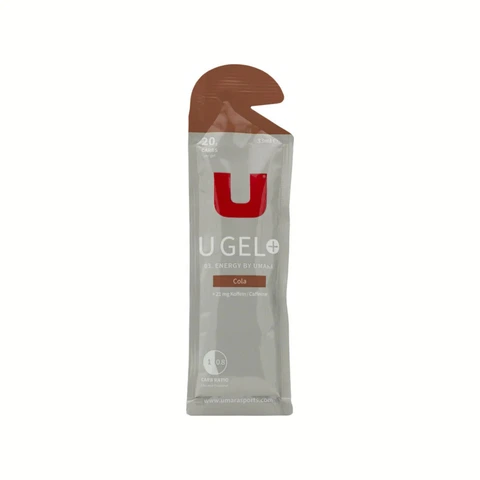 Umara GelCola med Koffein 33ml Flytende sports­gel med elektrolytter