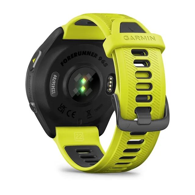 Garmin Forerunner® 965 Sort/gul Premium løpe- og multisportklokke 