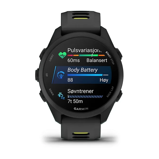 Garmin Forerunner 170 Music GPS-løpeklokke med musikk 
