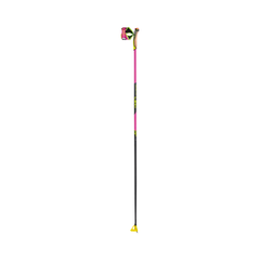 Leki Skistaver PRC 750 Pink 145 Lett karbonstav med topp grep