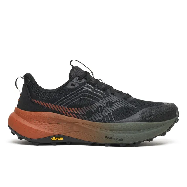 Saucony Løpesko M Xodus Ultra 4 41 Terrengsko for lange løp - BLACK/RUST 