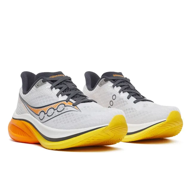 Saucony Løpesko M Endorphin Speed 5 40,5 Allsidig temposko - WHITE/FUEGO 