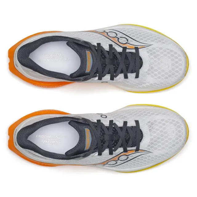 Saucony Løpesko M Endorphin Speed 5 40,5 Allsidig temposko - WHITE/FUEGO 