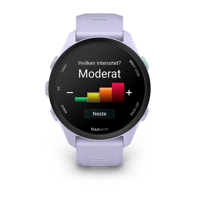 Garmin Forerunner 70 WhiteStone Brukervennlig GPS-løpeklokke 