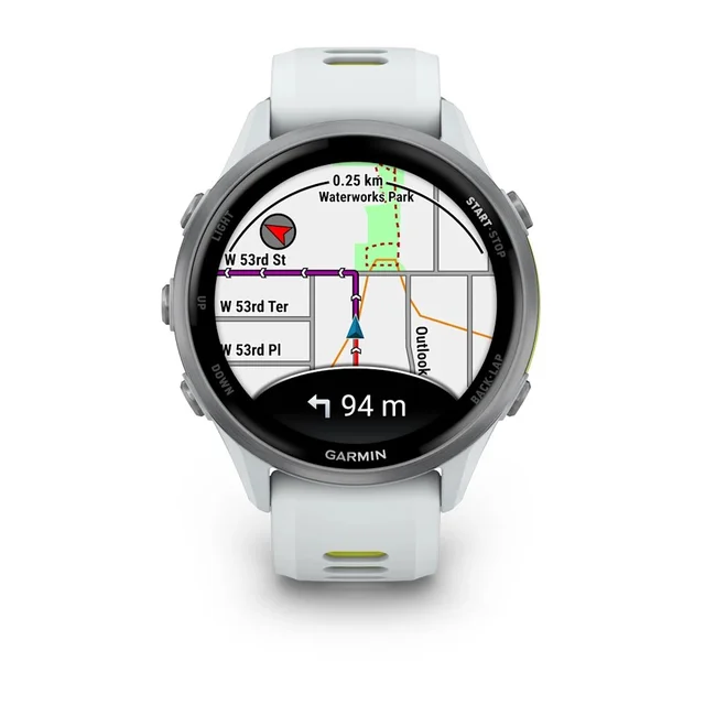 Garmin Forerunner 970 Avansert løpeklokke - hvit 