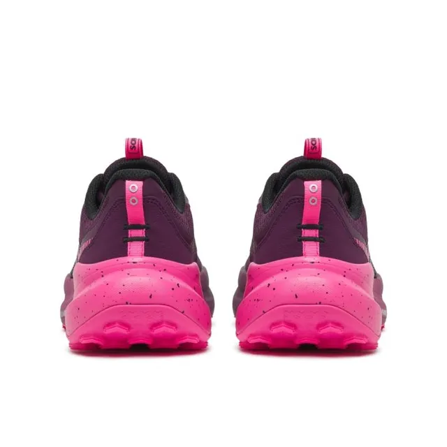 Saucony Løpesko W Xodus Ultra 4 39 Terrengsko for lange løp -EGGPLANT/SHOCK 