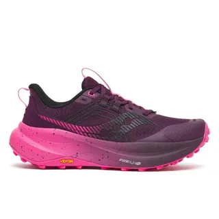 Saucony Løpesko W Xodus Ultra 4 Terrengsko for lange løp -EGGPLANT/SHOCK