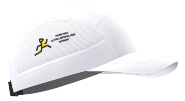 Trimtex Pace 2 Caps OS Hvit Klubbtøy Romerike Ultraløperkubb 
