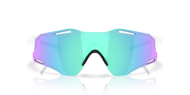 Oakley Cybr Zero Polished White Ultralett sportsbrille fra Oakley 
