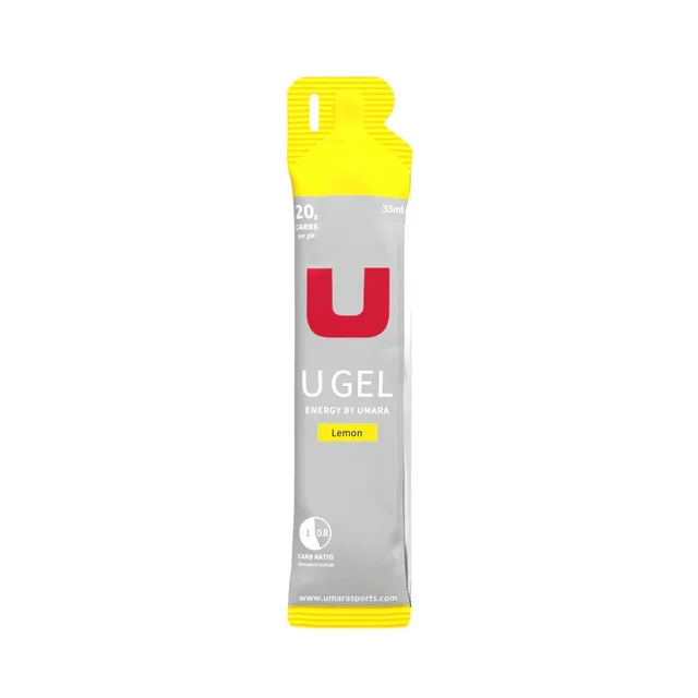 Umara U Gel Sitron 33G Flytende sports­gel med elektrolytter 