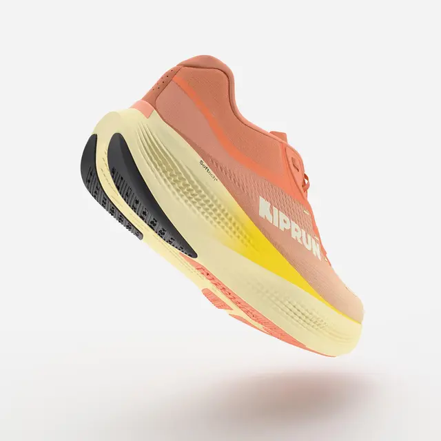 KIPRUN Løpesko Dame KIPRIDE Max 39,5 Maks demping løpesko - orange 