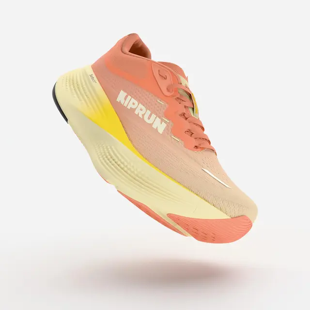 KIPRUN Løpesko Dame KIPRIDE Max 39,5 Maks demping løpesko - orange 