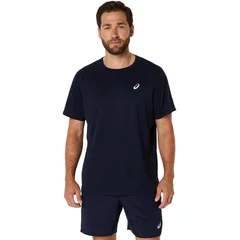 Asics Herre Trøye SS Core L Lett løpetrøye til daglig trening - mn