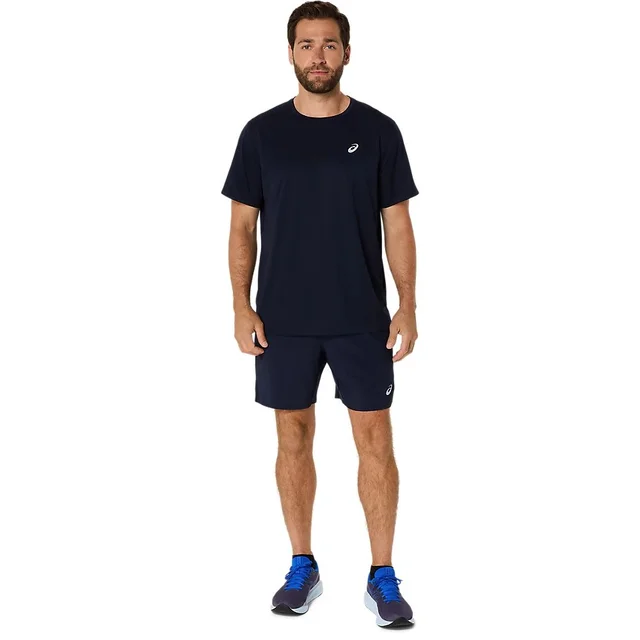 Asics Herre Trøye SS Core L Lett løpetrøye til daglig trening - mn 