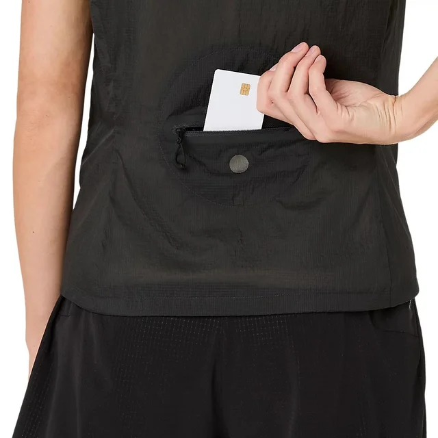 Asics Dame Vest Packable M Pakkbar løpevest fra ASICS - GG 