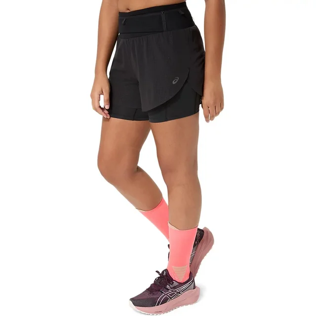 Asics Dame Short Fujitrail Elite M Lett shorts for løping i terrenget - PB 