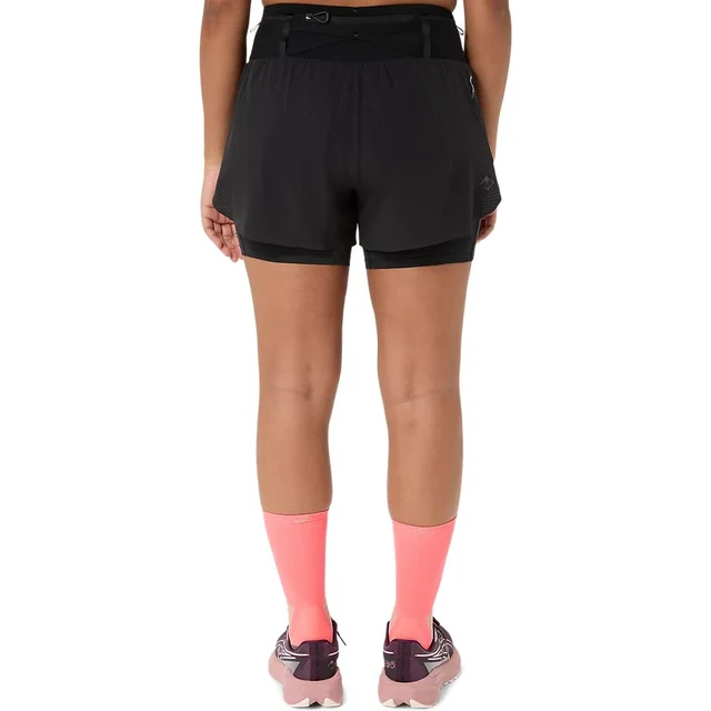 Asics Dame Short Fujitrail Elite M Lett shorts for løping i terrenget - PB 