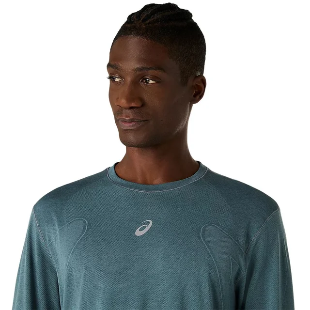 Asics M Trøye LS Road Seamless M Sømløs løpetrøye med ventilasjon - FT 