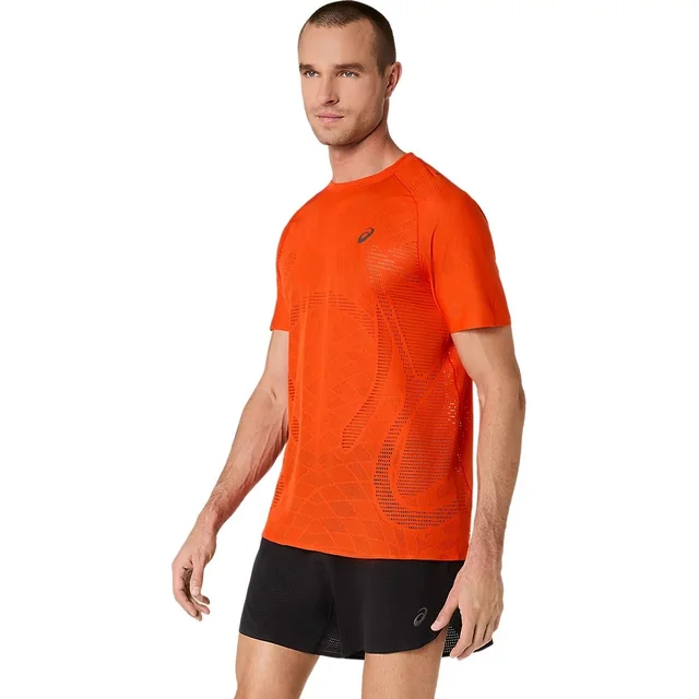 Asics Herre Trøye SS Metarun M Lett løpetrøye med ventilasjon - Ct 