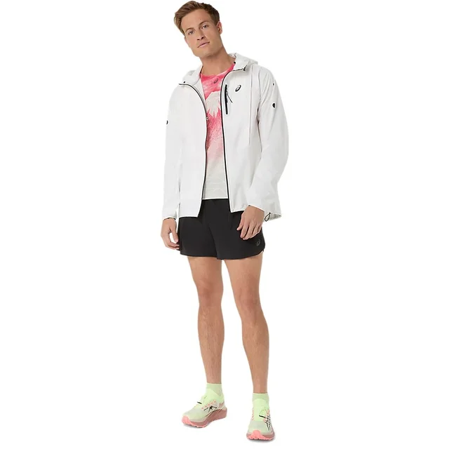 Asics Herre Trøye SS Fujitrail Elite M Teknisk topp for terrengløping - Cream 