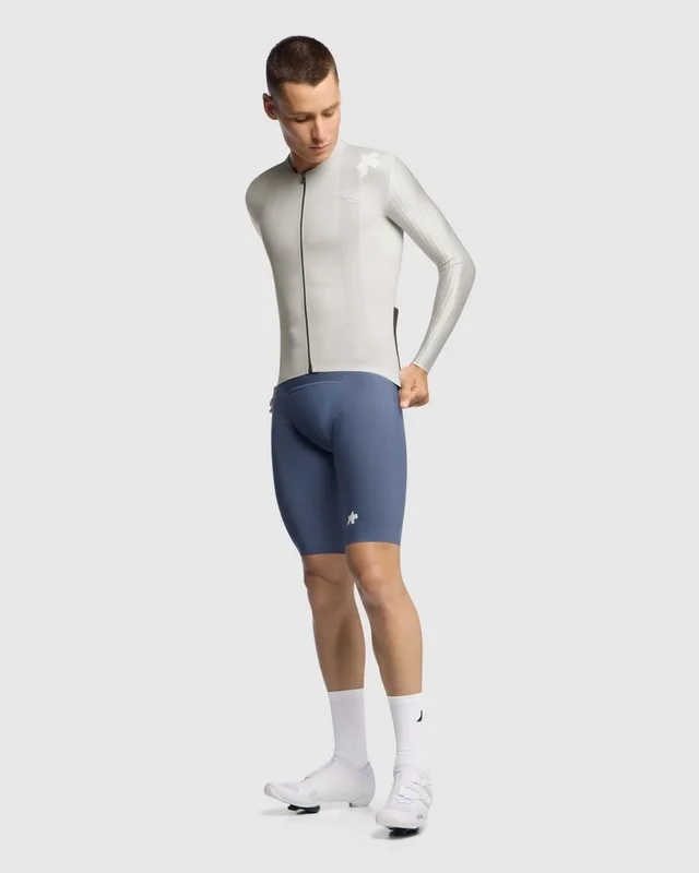 Assos Herre Equipe RS S11 Trøye LS M Aerodynamisk sykkeltrøye - Almond milk 