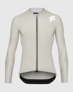 Assos Herre Equipe RS S11 Trøye LS M Aerodynamisk sykkeltrøye - Almond milk