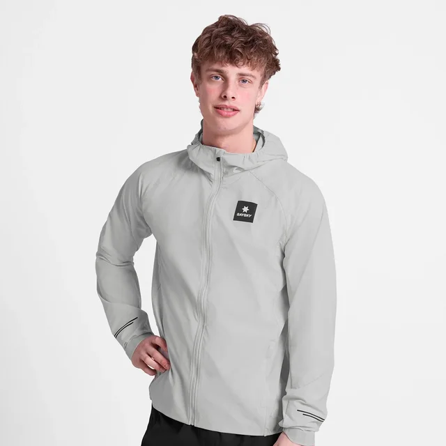 SAYSKY M Jakke Clean Pace Flex M Lett og teknisk løpejakke - Grey 