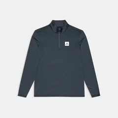 SAYSKY M Trøye LS Pace Half Zip M Langermet løpetrøye med half zip - black