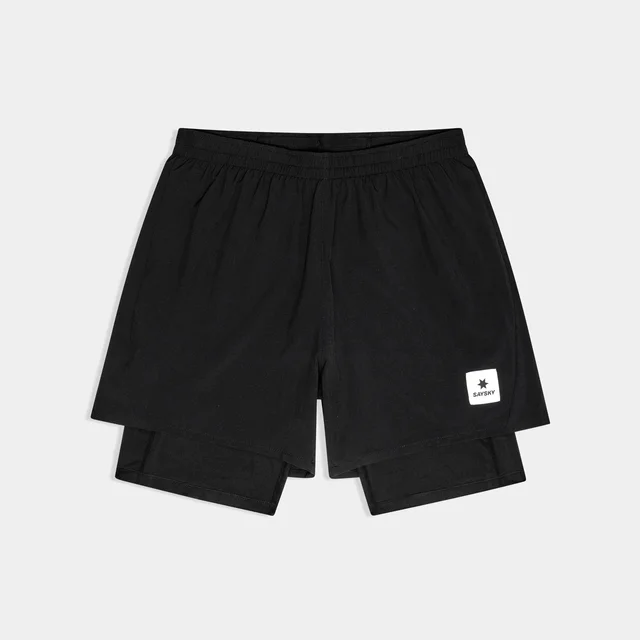 SAYSKY M Shorts Pace 2in1 5"  M Populær 2-i-1 shorts til løping - black 