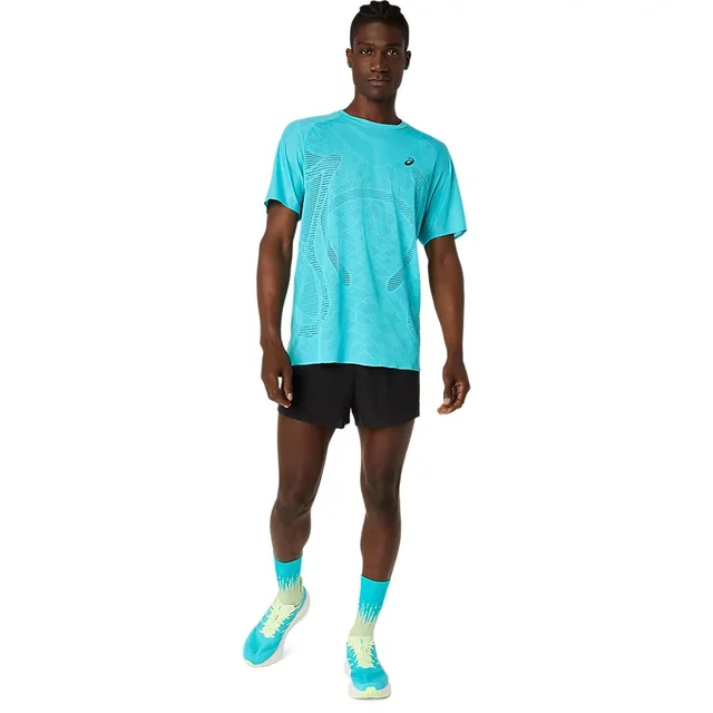 Asics Herre Trøye SS Metarun M Lett løpetrøye med ventilasjon - EnAq 