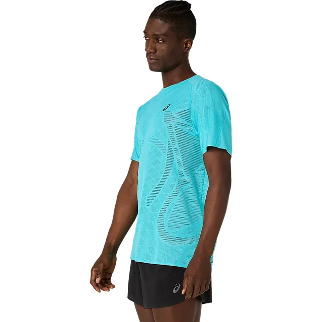 Asics Herre Trøye SS Metarun M Lett løpetrøye med ventilasjon - EnAq 