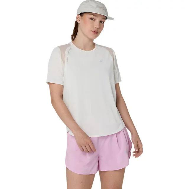 Asics W Trøye SS Road Seamless M Designet for løping i ulike årstider - C 