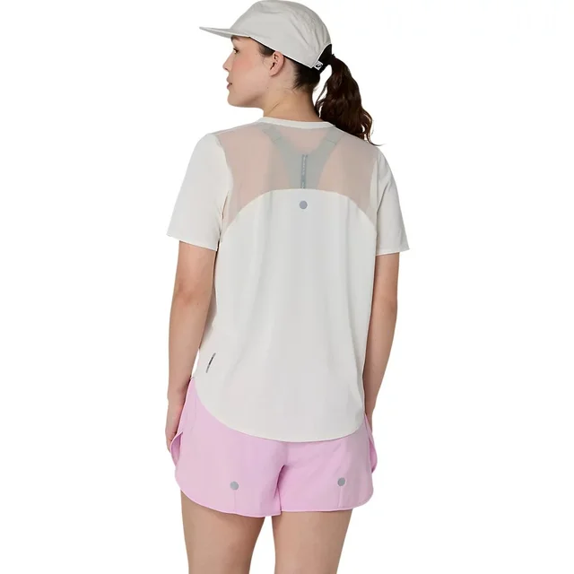 Asics W Trøye SS Road Seamless M Designet for løping i ulike årstider - C 