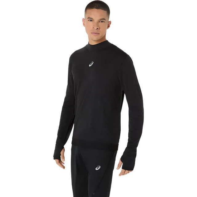 Asics Herre Trøye LS Road Winter M Varm løpetrøye for vinterløping - PB 