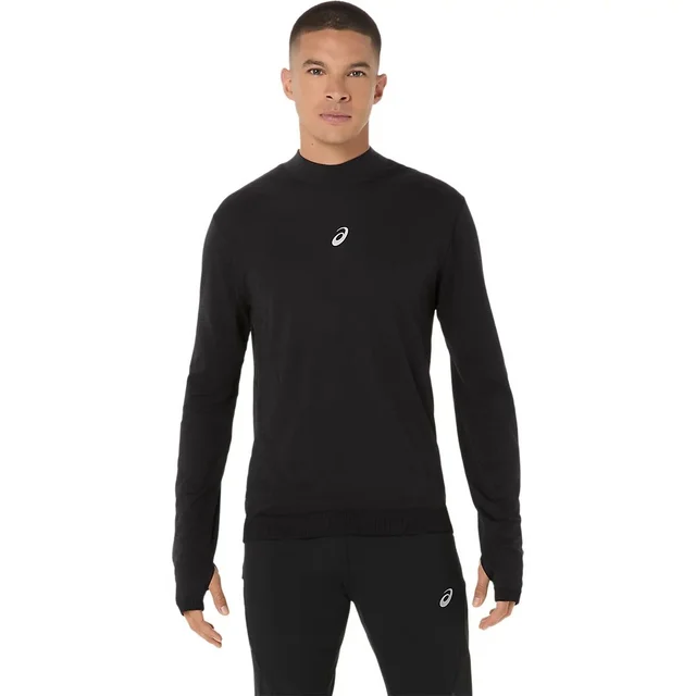 Asics Herre Trøye LS Road Winter M Varm løpetrøye for vinterløping - PB 