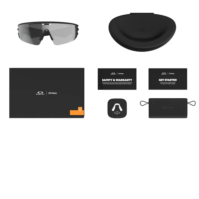 Oakley Meta Vanguard Prizm Black AI-sportsbriller - Black 
