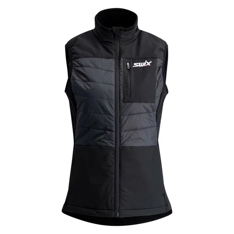 Swix Dame Vest Horizon Primaloft Varm og allsidig treningsvest - jet blck