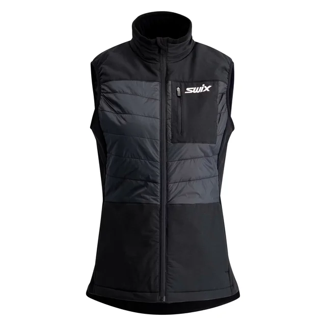 Swix Dame Vest Horizon Primaloft M Varm og allsidig treningsvest - jet blck 