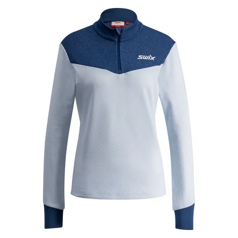 Swix Dame Nordic Midlayer Myk varme til kalde dager- ballad bl