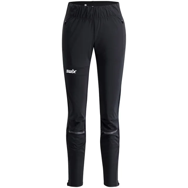 Swix Dame Bukse Nordic XC M Softshellbukse til langrenn - Black 