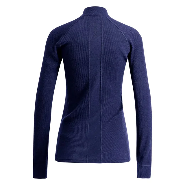 Swix Dame Trøye HZ RaceX Merino M Varm half zip med merinoull - Dark Nvy 