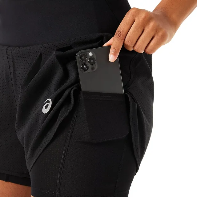 Asics W Shorts Road 2n1 3.5 M Lett løpeshorts for ulike årstider - PB 