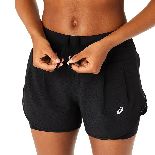 Asics W Shorts Road 2n1 3.5 M Lett løpeshorts for ulike årstider - PB 