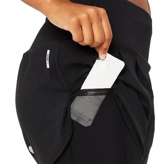 Asics W Shorts Road 2n1 3.5 M Lett løpeshorts for ulike årstider - PB 