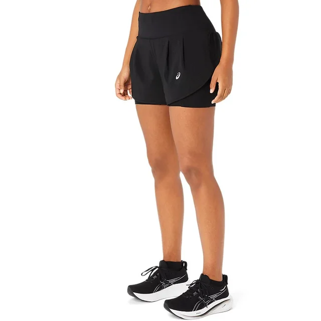 Asics W Shorts Road 2n1 3.5 M Lett løpeshorts for ulike årstider - PB 