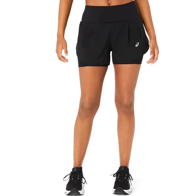 Asics W Shorts Road 2n1 3.5 M Lett løpeshorts for ulike årstider - PB 