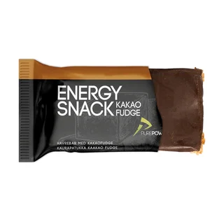 PurePower Energibar Kakao Fudge Velsmakende energibar, 60g