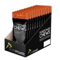 PurePower Chews Vingummi 40g 12 stk Energi-vingummi med Cola smak i eske