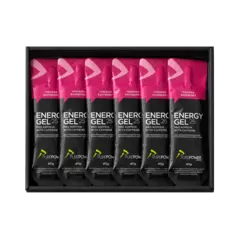 PurePower Energy Gel Raspberry Caf 12stk Energigel Caffeine 80mg 40g 12 stk